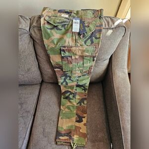 Polo by Ralph Lauren Green Camouflage Cargo Pants